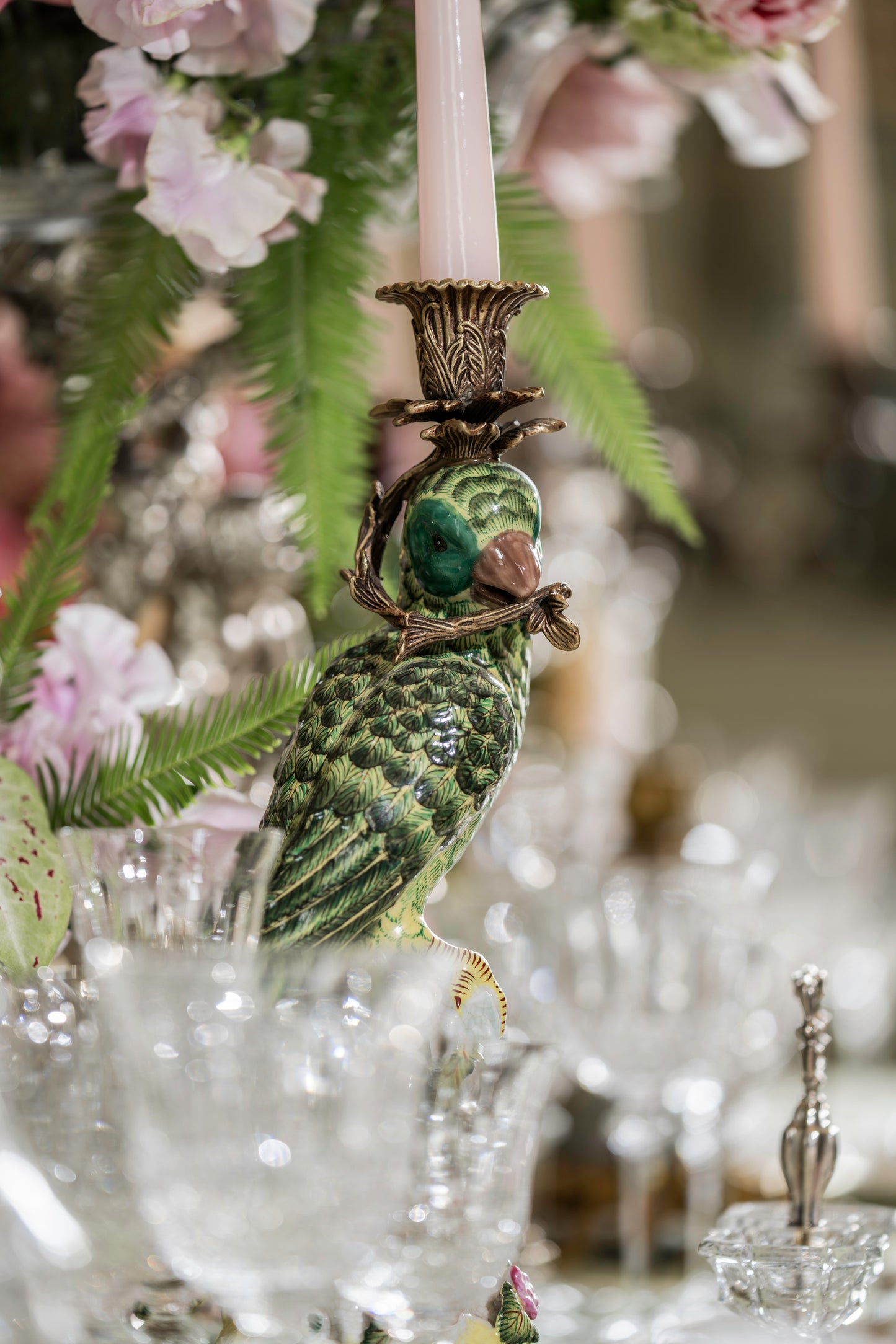 Bougeoirs Perroquet