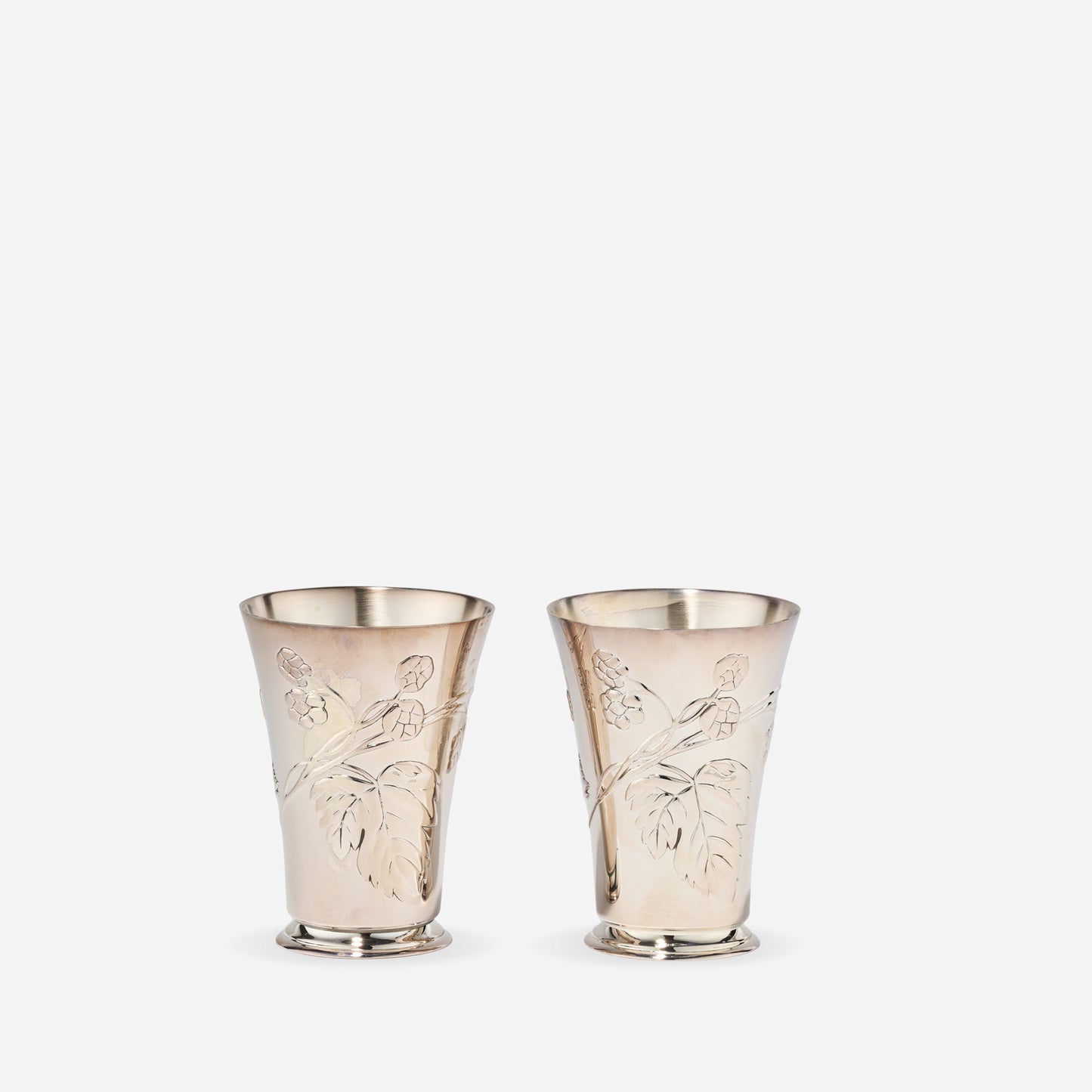 Set of two vine tumblers